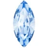 Preciosa Fancy Stones Navette Light Sapphire(Preciosa Fancy Stones Navette Light S)