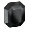 Preciosa Fancy Stones Octagon Jet Hematite UNFOILED(Preciosa Fancy Stones Octagon Jet Hematite Unfoiled)