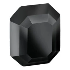 Preciosa Fancy Stones Octagon Jet Hematite UNFOILED(Preciosa Fancy Stones Octagon Jet Hematite Unfoiled)