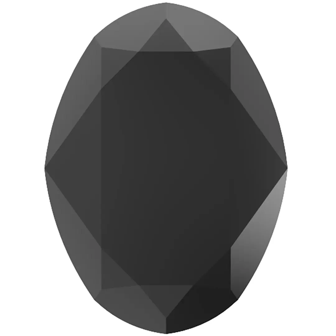 Preciosa Fancy Stones Oval Jet UNFOILED(Preciosa Fancy Stones Oval Jet Unfoiled) 3 Preciosa Fancy Stones Oval Jet UNFOILED(Preciosa Fancy Stones Oval Jet Unfoiled)