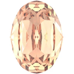 Preciosa Fancy Stones Oval Light Peach(Preciosa Fancy Stones Oval Light Peach)