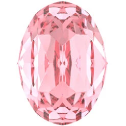 Preciosa Fancy Stones Oval Light Rose(Preciosa Fancy Stones Oval Light Rose)