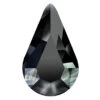 Preciosa Fancy Stones Pear Black Diamond(Preciosa Fancy Stones Pear Black Diamond) -BlueStreak Crystal Shop Preciosa Fancy Stones Pear Black Diamond