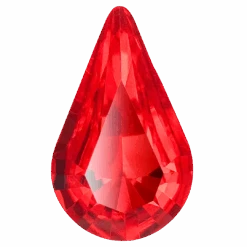 Preciosa Fancy Stones Pear Light Siam(Preciosa Fancy Stones Pear Light Siam)