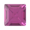 Preciosa Fancy Stones Square Fuchsia(Preciosa Fancy Stones Square Fuchsia) -BlueStreak Crystal Shop Preciosa Fancy Stones Square Fuchsia