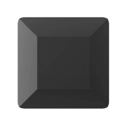 Preciosa Fancy Stones Square Jet UNFOILED(Preciosa Fancy Stones Square Jet Unfoiled)