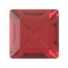 Preciosa Fancy Stones Square Light Siam(Preciosa Fancy Stones Square Light Siam) 2 Preciosa Fancy Stones Square Light Siam(Preciosa Fancy Stones Square Light Siam) -BlueStreak Crystal Shop Preciosa Fancy Stones Square Light Siam
