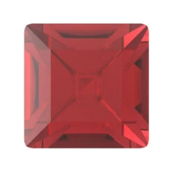 Preciosa Fancy Stones Square Light Siam(Preciosa Fancy Stones Square Light Siam)