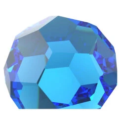 Preciosa Flat Back Crystals Non Hotfix Ball 3/4 (MAXIMA) Crystal Bermuda Blue(Preciosa Flatback Crystals Non Hotfix Ball Crystal Bermuda Blue)
