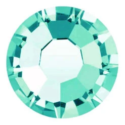Preciosa Flat Back Crystals Non Hotfix (MAXIMA) Caribbean Sea(Preciosa Flatback Crystals Non Hotfix Caribbean Sea)