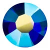 Preciosa Flat Back Crystals Non Hotfix (MAXIMA) Cobalt Blue AB(Preciosa Flat Back Crystals Rhinestones Non Hotfix Maxima Cobalt Blue Ab) -BlueStreak Crystal Shop Preciosa Flat Back Crystals Non Hotfix MAXIMA Cobalt Blue AB