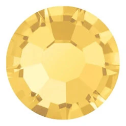 Preciosa Hotfix Flat Back Crystals (MAXIMA) Crystal Blond Flare(Preciosa Flatback Crystals Hotfix Crystal Blond Flare)