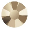 Preciosa Flat Back Crystals Non Hotfix (MAXIMA) Crystal Starlight Gold(Preciosa Flatback Crystals Non Hotfix Crystal Starlight Gold)
