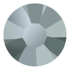 Preciosa Flat Back Crystals Non Hotfix (MAXIMA) Jet Hematite(Preciosa Flatback Crystals Non Hotfix Jet Hematite)