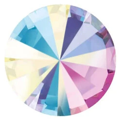 Preciosa Flat Back Crystals Non Hotfix Rivoli (MAXIMA) Crystal AB(Preciosa Flatback Crystals Non Hotfix Rivoli Crystal Ab)