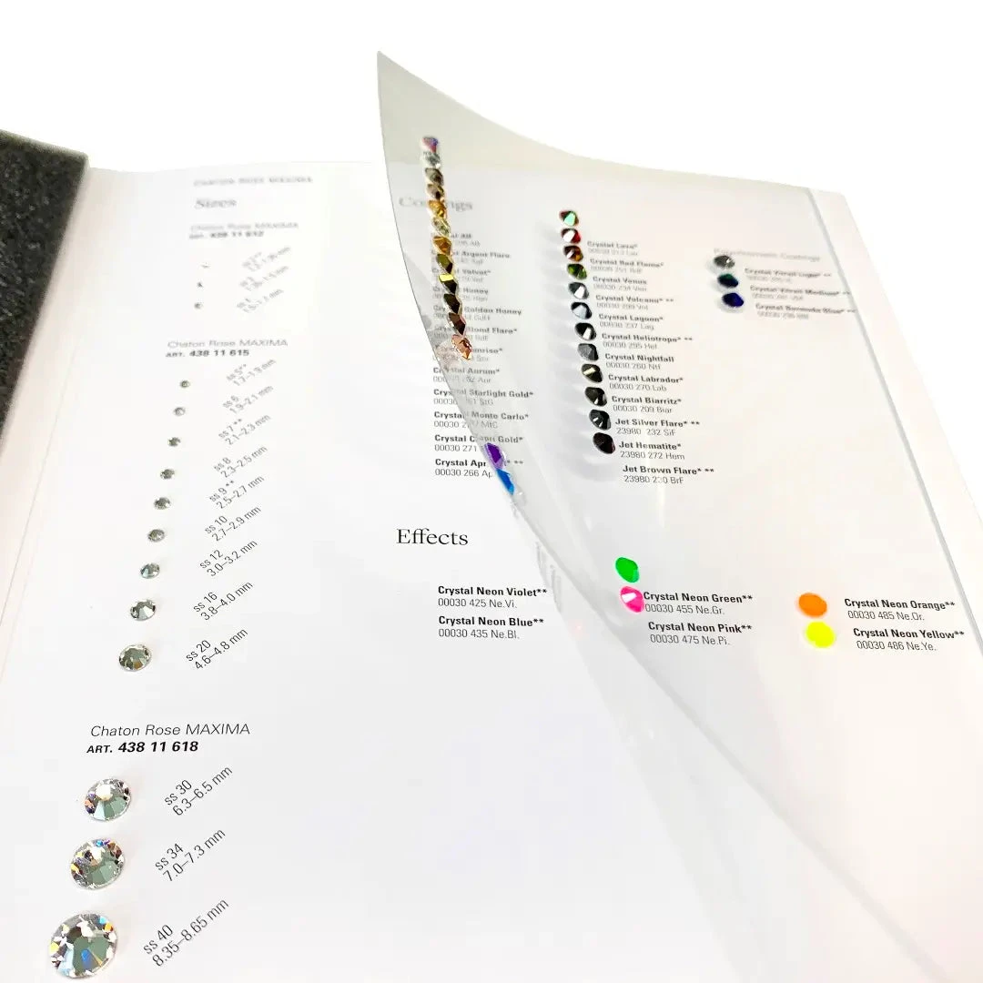 Preciosa Flatback Crystals (MAXIMA) Colour Chart(Preciosa Colour Chart Of Preciosa Flatback Crystals) 4 Preciosa Flatback Crystals (MAXIMA) Colour Chart(Preciosa Colour Chart Of Preciosa Flatback Crystals) - Image 2