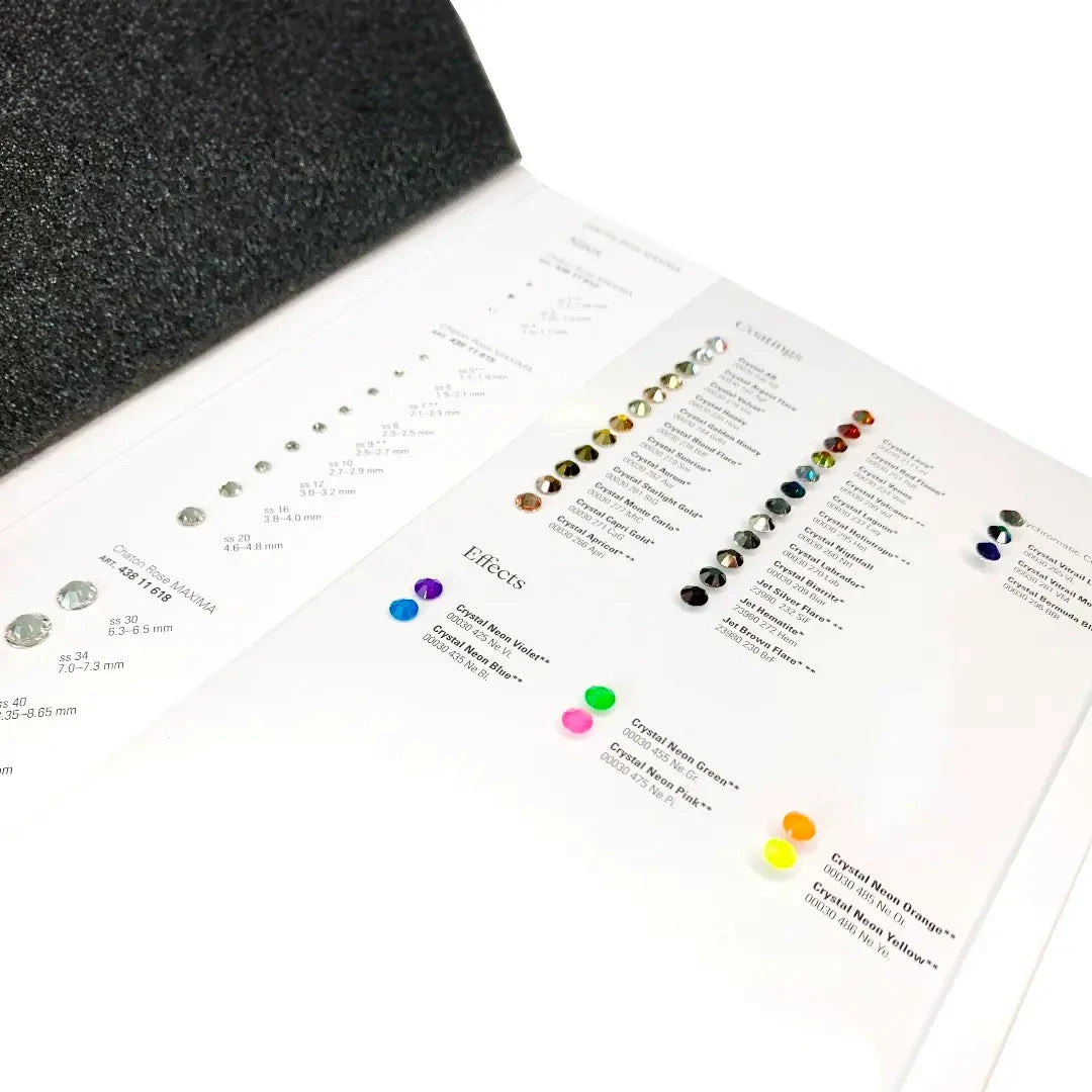 Preciosa Flatback Crystals (MAXIMA) Colour Chart(Preciosa Colour Chart Of Preciosa Flatback Crystals) 6 Preciosa Flatback Crystals (MAXIMA) Colour Chart(Preciosa Colour Chart Of Preciosa Flatback Crystals) - Image 4