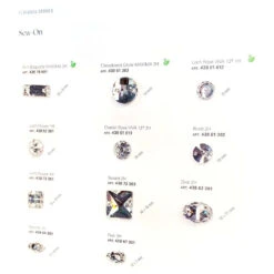 Preciosa Flatback Crystals (MAXIMA) Shapes & Sizes Chart(Preciosa Shapes And Sizes Chart Of Preciosa Flatback Crystals) -BlueStreak Crystal Shop Preciosa Flatback Crystals MAXIMA Shapes Sizes Chart 4