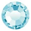 Preciosa Flat Back Crystals Non Hotfix (MAXIMA) Aqua Bohemica(Preciosa Flatback Crystals Non Hotfix Aqua Bohemica)