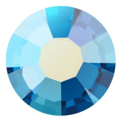 Preciosa Flat Back Crystals Non Hotfix (MAXIMA) Capri Blue AB(Preciosa Flatback Crystals Non Hotfix Capri Blue Ab)