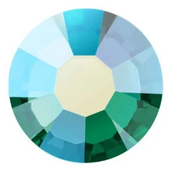 Preciosa Flat Back Crystals Non Hotfix (MAXIMA) Emerald AB(Preciosa Flatback Crystals Non Hotfix Emerald Ab)