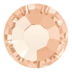 Preciosa Flat Back Crystals Non Hotfix (MAXIMA) Light Peach(Preciosa Flatback Crystals Non Hotfix Light Peach)
