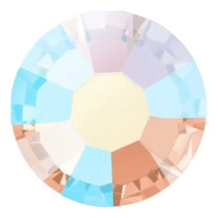 Preciosa Flat Back Crystals Non Hotfix (MAXIMA) Light Peach AB(Preciosa Flatback Crystals Non Hotfix Light Peach Ab)