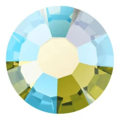 Preciosa Flat Back Crystals Non Hotfix (MAXIMA) Olivine AB(Preciosa Flatback Crystals Non Hotfix Olivine Ab)