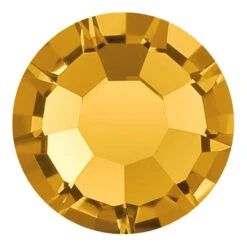 Preciosa Flat Back Crystals Non Hotfix (MAXIMA) Topaz(Preciosa Flatback Crystals Non Hotfix Topaz)