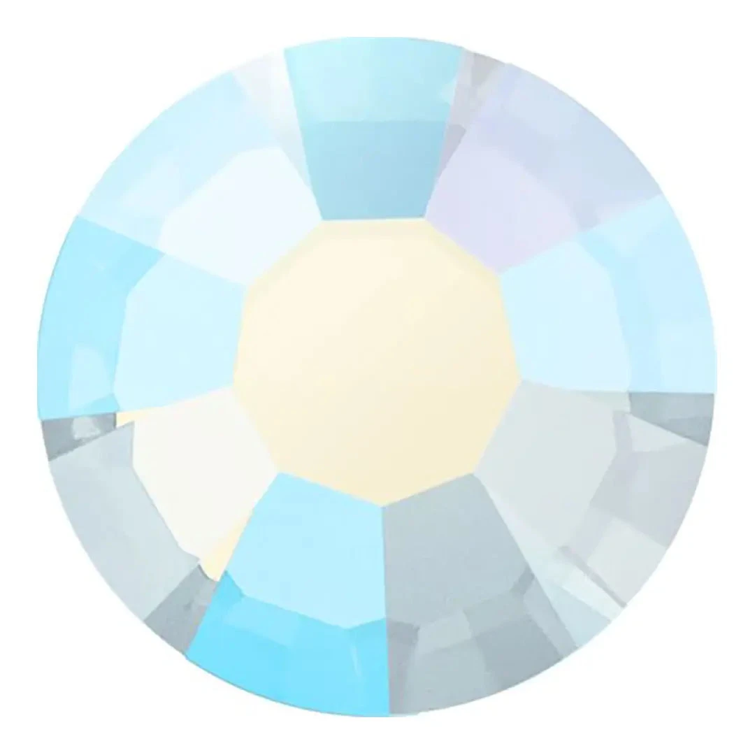 Preciosa Flat Back Crystals Non Hotfix (MAXIMA) White Opal AB(Preciosa Flatback Crystals Non Hotfix White Opal Ab) 3 Preciosa Flat Back Crystals Non Hotfix (MAXIMA) White Opal AB(Preciosa Flatback Crystals Non Hotfix White Opal Ab)