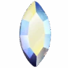 Preciosa Flat Back Crystals Non Hotfix Navette (MAXIMA) Crystal AB(Preciosa Flatback Crystals Non Hotfix Navette Crystal Ab) -BlueStreak Crystal Shop Preciosa Hotfix Flat Back Crystals Navette MAXIMA Crystal AB