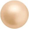 Preciosa Pearls Round Gold(Preciosa Pearls Round Crystal Gold Pearl) -BlueStreak Crystal Shop Preciosa Pearls Cabochon Gold