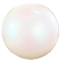 Preciosa Pearls Round (Half Drilled) Pearlescent White(Preciosa Pearls Round Half Drilled Crystal Pearlescent White Pearl)