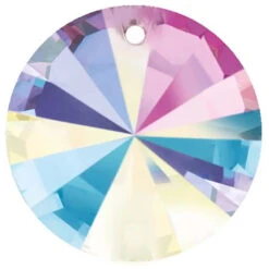 Preciosa Pendants Rivoli Crystal AB(Preciosa Rivoli Pendants Crystal Ab)