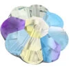 Preciosa Sew On Crystals Flower Crystal AB(Preciosa Sew On Flower 1 Hole Crystal Ab) -BlueStreak Crystal Shop Preciosa Sew On Crystals Flower Crystal AB UNFOILED