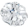 Preciosa Sew On Crystals Flower Crystal UNFOILED(Preciosa Sew On Flower 1 Hole Crystal Unfoiled)