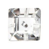 Preciosa Sew On Crystals Loch Square (301) Crystal(Preciosa Sew On Loch Square 1 Hole)