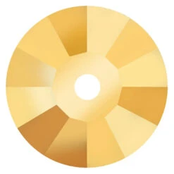 Preciosa Sew On Crystals Lochrose Crystal Aurum(Preciosa Sew On Loch Rose Crystal Aurum)