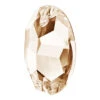 Preciosa Sew On Crystals Oval Crystal Honey(Preciosa Sew On Oval 2 Hole Crystal Honey) -BlueStreak Crystal Shop Preciosa Sew On Crystals Oval Crystal Honey