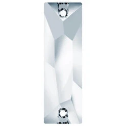 Preciosa Sew On Crystals Slim Baguette Crystal(Preciosa Sew On Slim Baguette 2 Hole)