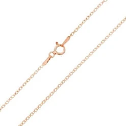 Rose Gold Plated Trace Chain(Rose Gold Plated Trace Snake Chains High Quality Jewellery Making Findings)