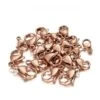Rose Gold Plated Trigger Clasps(Rose Gold Plated Trigger Lobster Clasps 13mm Necklace Bracelet Quality Findings) 1 Rose Gold Plated Trigger Clasps(Rose Gold Plated Trigger Lobster Clasps 13mm Necklace Bracelet Quality Findings) -BlueStreak Crystal Shop Rose Gold Plated Trigger Clasps