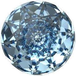 Serinity Chatons Round Stones Brilliant (1400) Aquamarine(Serinity 1400 Brilliant Round Chatons Aquamarine)