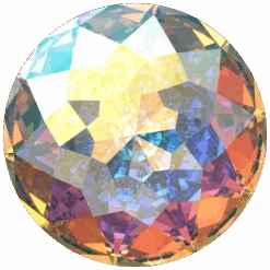 Serinity Chatons Round Stones Brilliant (1400) Crystal AB(Serinity 1400 Brilliant Round Chatons Crystal Ab)