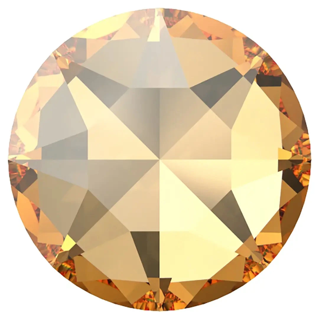 Serinity Chatons Round Stones Light Cut Hotfix (1098) Crystal Golden Shadow(Serinity 1098 Hotfix Crystals Light Chaton Crystal Golden Shadow) 3 Serinity Chatons Round Stones Light Cut Hotfix (1098) Crystal Golden Shadow(Serinity 1098 Hotfix Crystals Light Chaton Crystal Golden Shadow)