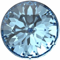 Serinity Chatons Round Stones Rose Cut (1401) Aquamarine(Serinity 1401 Rose Cut Round Chatons Aquamarine)