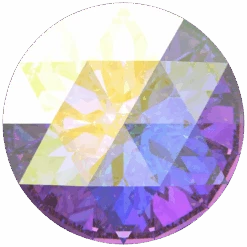 Serinity Chatons Round Stones Rose Cut (1401) Crystal AB(Serinity 1401 Rose Cut Round Chatons Crystal Ab)