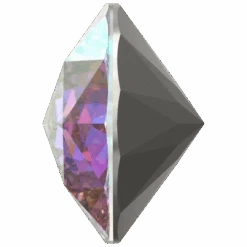 Serinity Chatons Round Stones Rose Cut (1401) Crystal AB(Serinity 1401 Rose Cut Round Chatons Crystal Ab) -BlueStreak Crystal Shop Serinity Chatons Round Stones Rose Cut 1401 Crystal AB 3 1