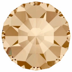 Serinity Chatons Round Stones Small (1100) Crystal Golden Shadow(Serinity 1100 Small Pointed Back Chatons Crystal Golden Shadow)