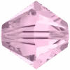 Swarovski Crystal Beads Bicone (5328) Rosaline(Swarovski Crystal Beads Bicone 5328 Rosaline) -BlueStreak Crystal Shop Serinity Crystal Beads Bicone 5328 Rosaline